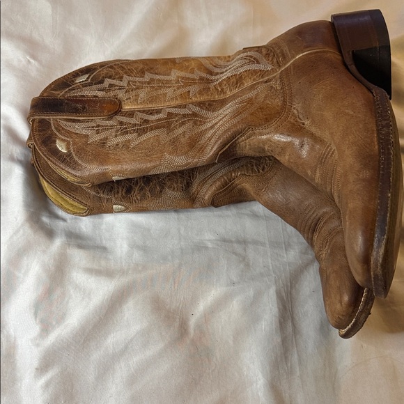 Brown Western Heeled Boots - Picture 5 of 8
